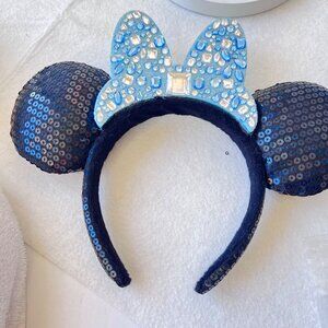 Disney 60th Anniversary Blue Headband Disney Ears